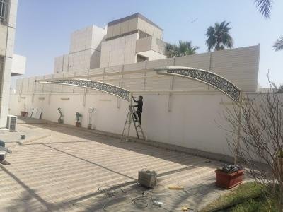 تركيب افضل انواع مظلات السيارات في الدمام  مظلات مداخل فلل
