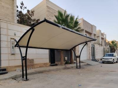 مظلات خارجية قماش الدمام  مظلات مداخل فلل