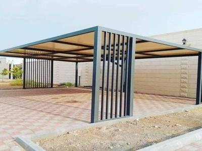 مظلات خارجية قماش مظلات مداخل فلل