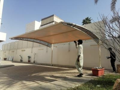 مظلات سيارات رخيصة في الدمام  مظلات مداخل فلل
