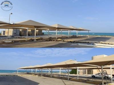 مظلات وسواتر