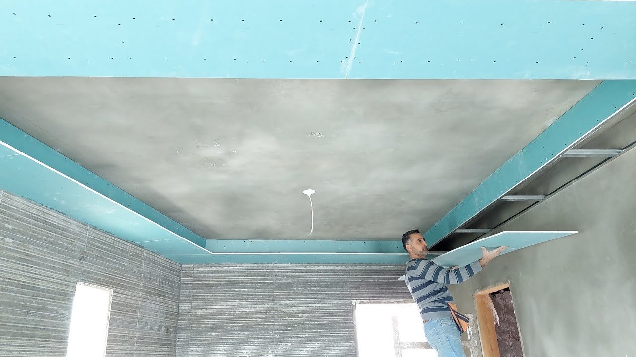 ديكورات جبس بسيطة | تصاميم جبس بورد للحوائط والأسقف بريده