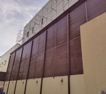 سواتر شرائح مجدول | سواتر  شرايح ساتر حديد عصري يتمتع بالمتانه والقوة والسعر المميز